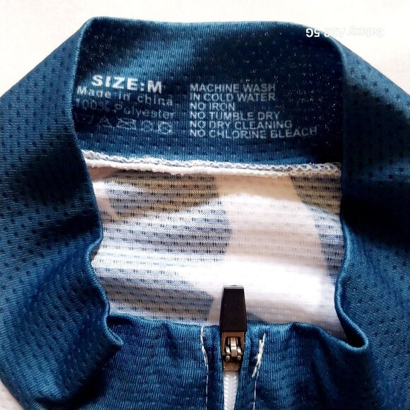 Mens Cycling Jersey American Flag Stars & Stripes Design By Teleyi Pro Team - Picture 2 of 4